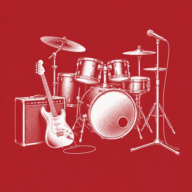 Illustrazione: Sala prove